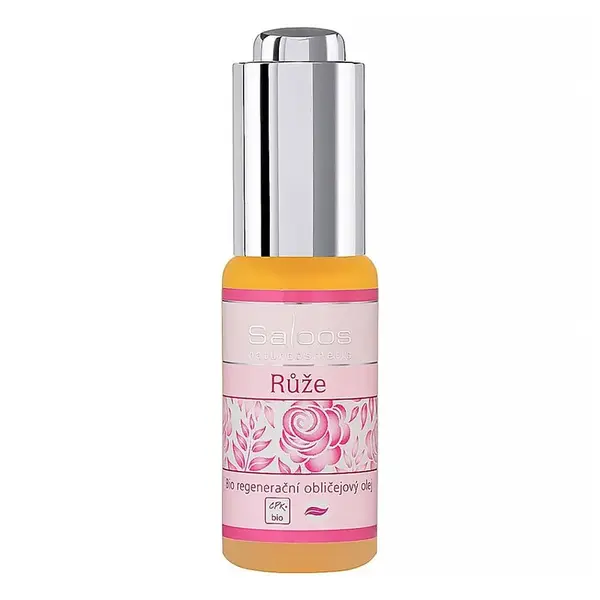 SALOOS Regenerační obličejový olej Růže BIO 20 ml