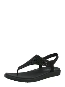 SKECHERS Žabky 'Meditation Luxe'  čierna
