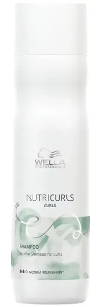 Wella Professionals Micelární šampon pro vlnité a kudrnaté vlasy Nutricurls (Micellar Shampoo) 250 ml