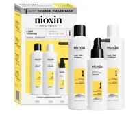 Sada pro mírně řídnoucí přírodní vlasy Nioxin System 1 Trial Kit No. 1 (99350180548) + dárek zdarma