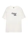 Pull&Bear Tričko 'MICKEY'  čierna / biela