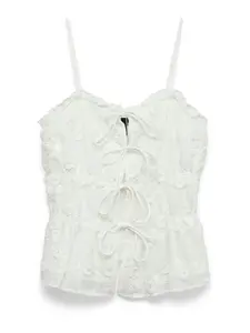 VERO MODA Top 'VMElisa'  biela
