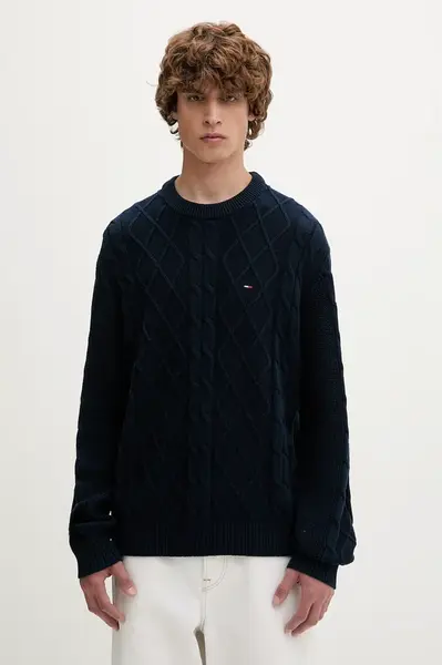 Tommy Jeans sveter pánsky bavlnený
