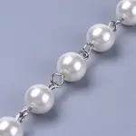 Handmade Dyed Glass Pearl Beaded Chains