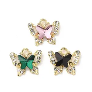Alloy Rhinestone Pendants