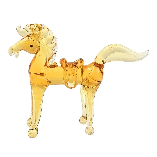 Handmade Lampwork Horse Figurines