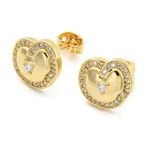 Cubic Zirconia Stud Earrings
