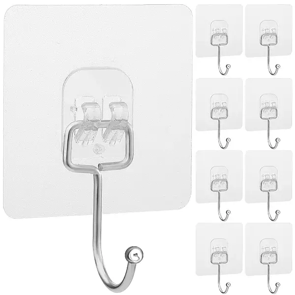 Acrylic No-Punch Hook Hangers