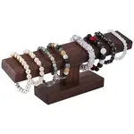 T Bar Wooden Watch Organizer Display Stands