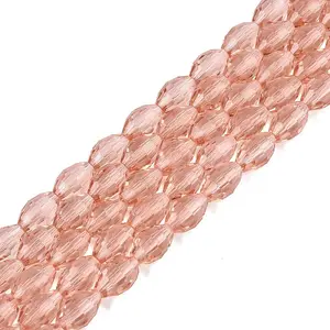 Transparent Glass Beads Strands