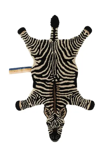 Doing Goods Vlněný koberec Doing Goods Stripey Zebra 102 x 67 cm
