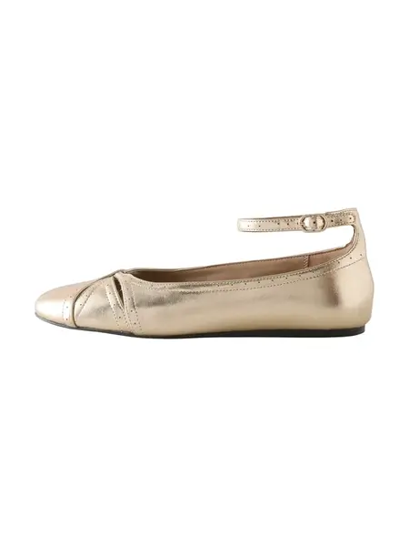 Next Baleríny s ramienkom 'Forever Comfort'  zlatá