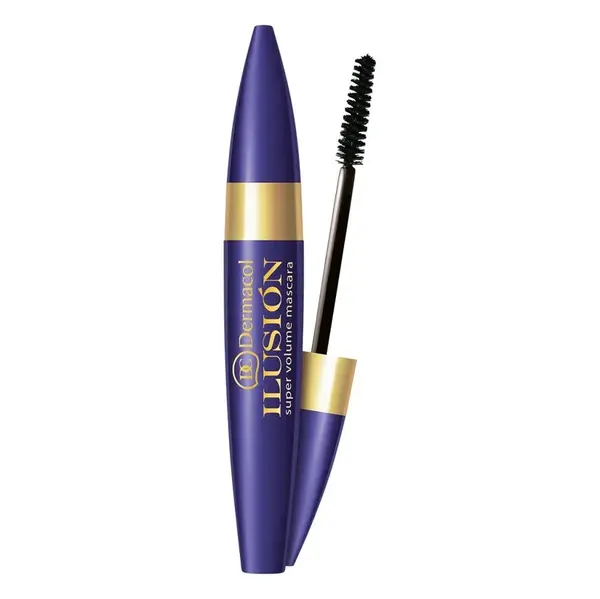 DERMACOL Ilusión řasenka Black 11 ml