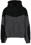 Urban Classics Sveter 'Weavy'  tmavosivá / čierna