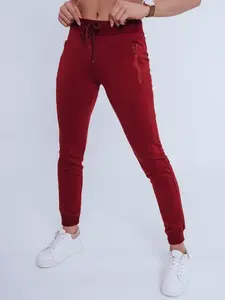 Dámské tepláky JULIET bordové Dstreet