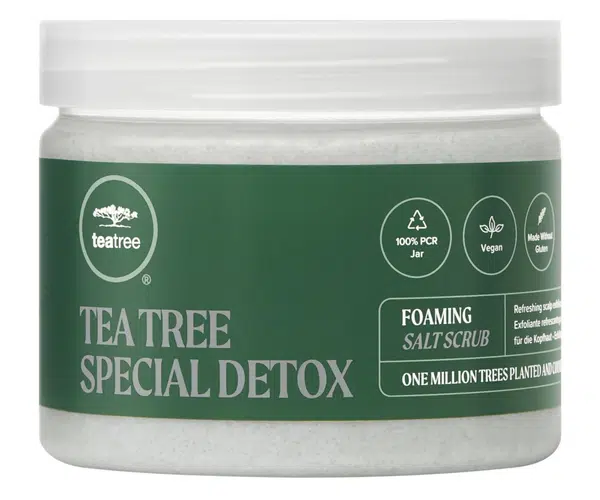 Pěnivý peeling na pokožku hlavy Paul Mitchell Tea Tree Special Detox - 184 g + dárek zdarma