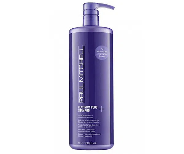 Šampon pro neutralizaci žlutých tónů Paul Mitchell Platinum Plus Shampoo - 1000 ml + dárek zdarma