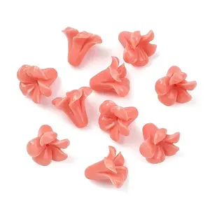 Dyed Synthetic Coral Beads