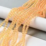 Drawbench Transparent Glass Beads Strands