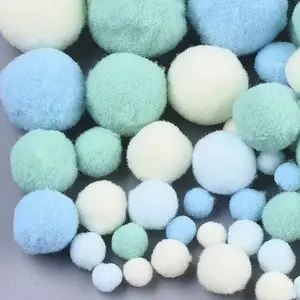 DIY Doll Craft Polyester High-elastic Pompon Ball