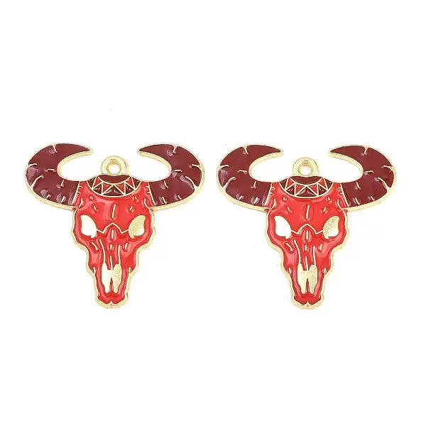 West Cowboy Theme Alloy Enamel Pendants