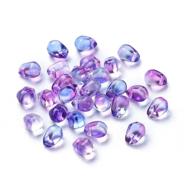 Transparent Glass Charms