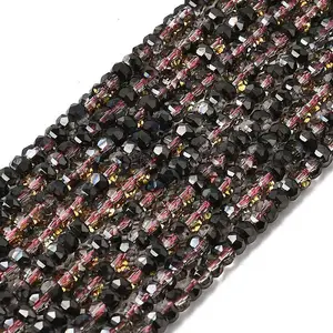 Electroplate Glass Beads Strands