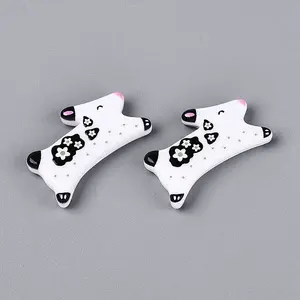 Printed Opaque Resin Beads