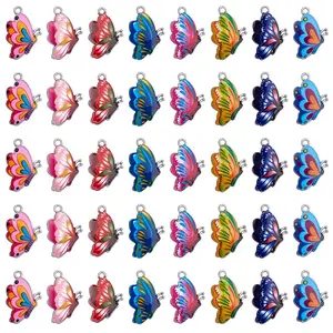 Printed Alloy Enamel Pendants