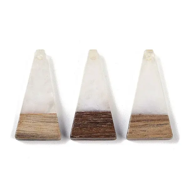 Resin & Wood Pendants