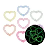 Luminous UV Plating Opaque Acrylic Beads