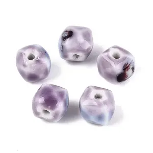 Vintage Handmade Porcelain Beads
