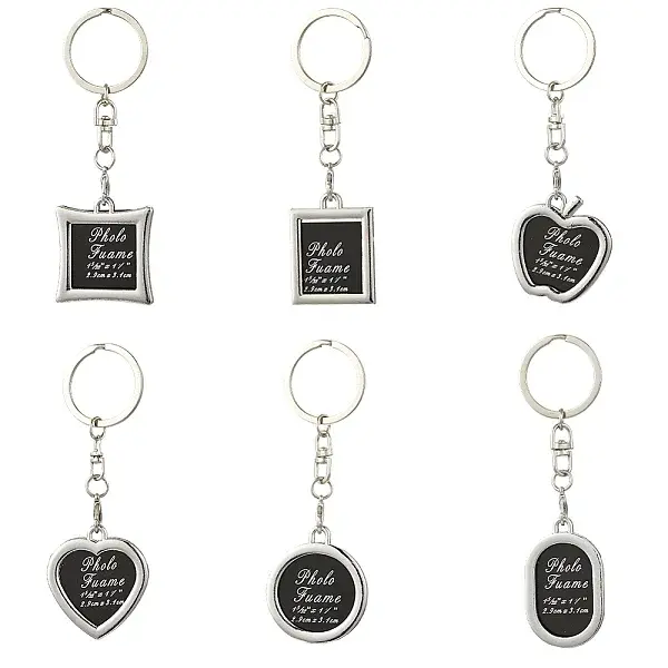 Zinc Alloy Pendant Keychain