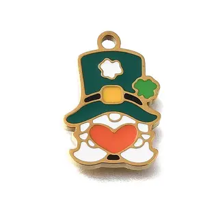 304 Stainless Steel Enamel Pendants