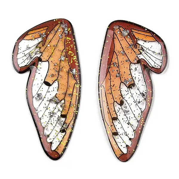 Epoxy Resin Big Wing Pendants