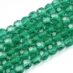 Transparent Glass Beads Strands