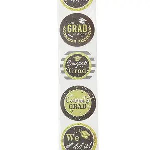Graduation Theme Stickers Roll