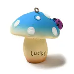 Mushroom Resin Big Pendants