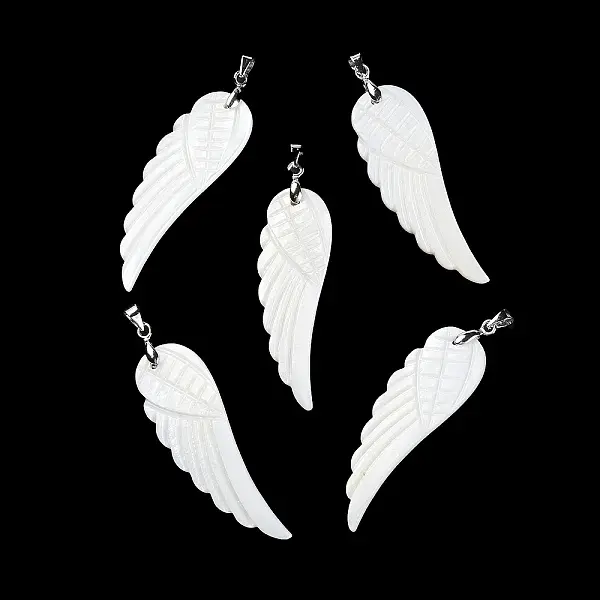 Natural Freshwater Shell Pendants