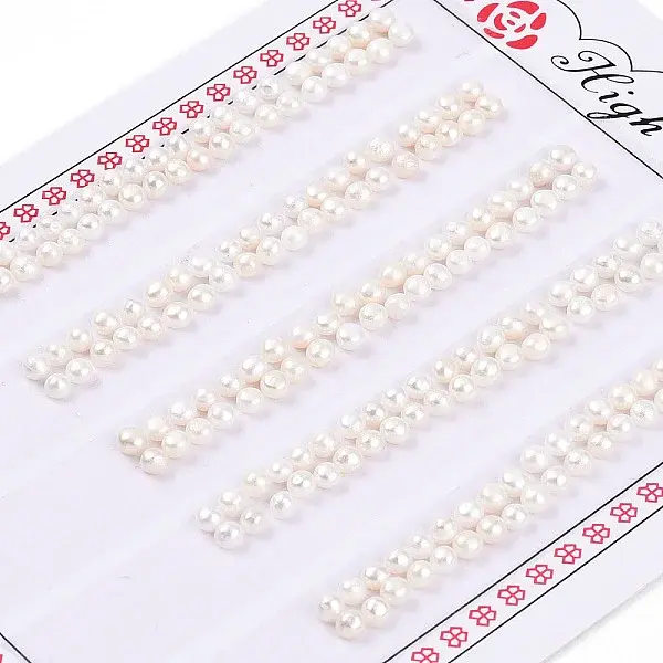 Grade 3A Natural Cultured Freshwater Pearl Beads
