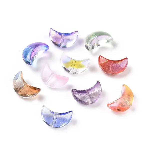 Electroplate Transparent Glass Bead