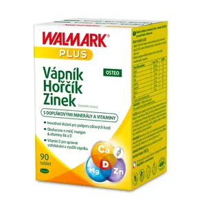 WALMARK Vápnik Horčík Zinok Osteo 90 tabliet, poškodený obal