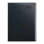 Baloušek Tomáš Vivella týdenní diář 2027, černý, A4 20 × 28 cm