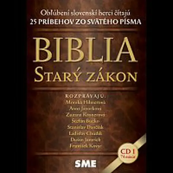 Různí interpreti – Biblia. Starý zákon 1 (SME) CD