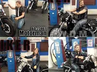 Bikers 4 piece Figurine Set for 1/18 Scale Models by American Diorama