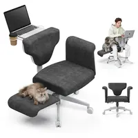 NEWTRAL Freedom-X-FB Multi-Posture Chair with Armrest Dark Gray