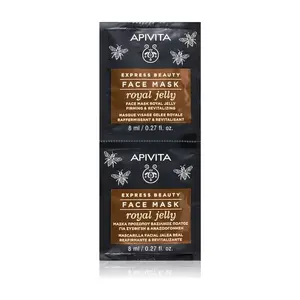 APIVITA Express Beauty Royal Jelly Pleťová maska 2 x 8 ml