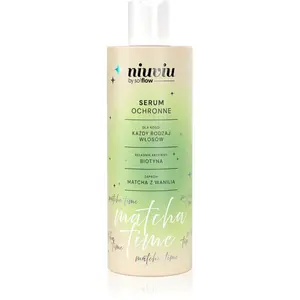so!flow Matcha Time Protective Hair Serum posilujúce sérum pre slabé, namáhané vlasy 150 ml