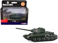 T-34 Medium Tank USSR "World of Tanks" Video Game Diecast Model by Corgi