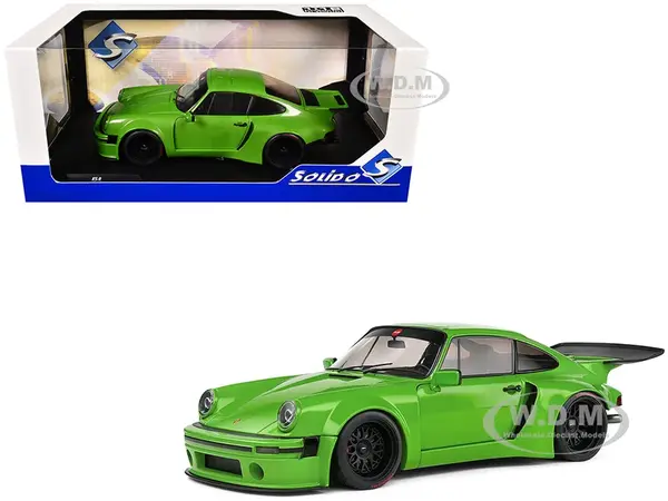 2022 Porsche 911 KS-R Green Metallic 1/18 Diecast Model Car by Solido